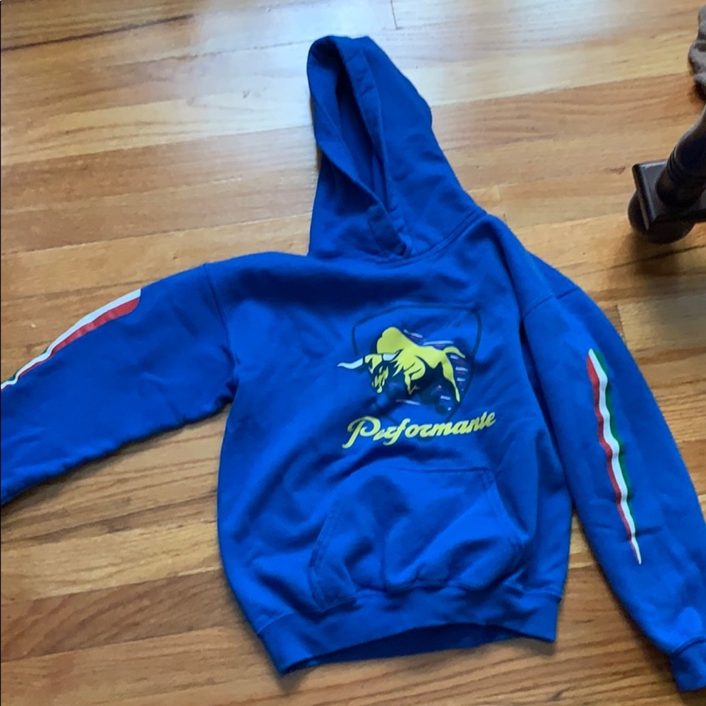 Lambo hoodie Jake Paul medium youth